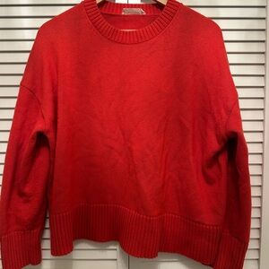 Everlane Organic Cotton Boxy Crew Sweater